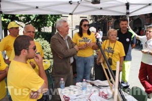 Puliamo Viterbo, il sindaco Michelini con l'assessore Ciambella all'iniziativa