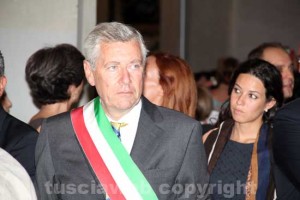 Michelini durante il giro delle sette chiese 