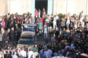La fine della cerimonia