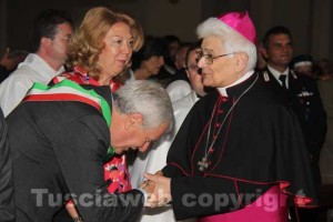 Michelini saluta il vescovo emerito Chiarinelli