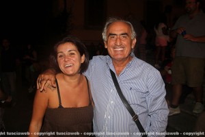 Alvaro Ricci con la figlia