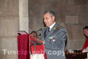 Il comandante della Guardia di finanza Alfonso Amaturo