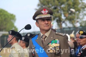 Il comandante uscente Roberto Ranucci