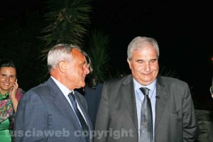 Pietro Grasso con Fioroni