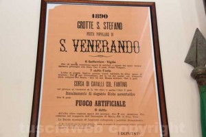 Un manifesto della festa di San Venerando