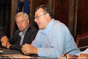 Paolo Bracaglia con Leonardo Michelini