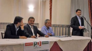 Alessandro Mazzoli a Montefiascone con Cimarello, Panunzi e Trapè