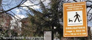 Il parco giochi di via Carlo Cattaneo
