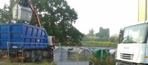 La rimozione dei cassonetti