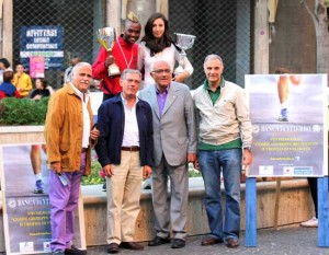 La premiazione del trofeo Brugiotti