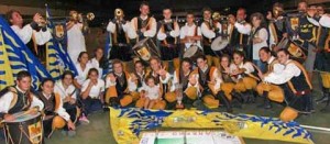 Le Sbandieratrici e gruppo storico-musicale città di Viterbo