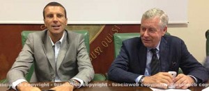 Giuseppe Fraticelli e Leonardo Michelini