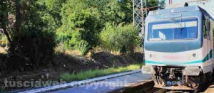 Un treno della Roma Nord
