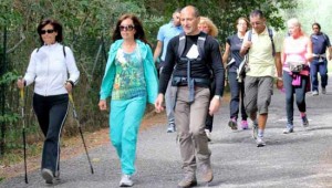 La tappa del walk in Tuscia a Canepina 