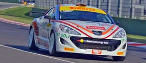 Gianluca Carboni impegnato a Misano