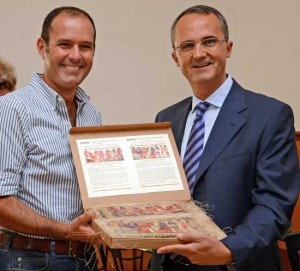 Da sinistra Sergio Caci e Renzo Lotto