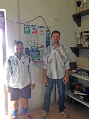 Consegnato defibrillatore 
