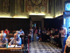 La seduta del consiglio comunale 