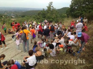 Prima tappa del cammino sulle vie dell'esilio di santa Rosa
