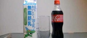 Latte e coca cola