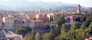 Una vista del centro storico di Terni