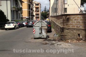 Discarica abusiva in via Oslavia