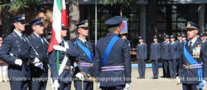 Un momento del passaggio di consegne