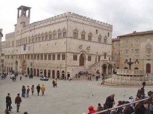 Piazza del Comune a Perugia