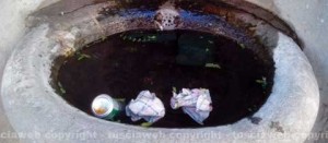 La fontana del giardino del Comune