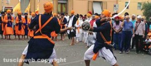 I duelli con la sciabola dei Sikh