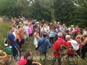 Prima tappa del cammino sulle vie dell'esilio di santa Rosa