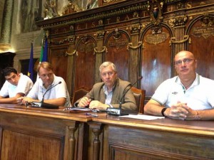 Nuova Fortitudo in visita al sindaco di Viterbo Leonardo Michelini