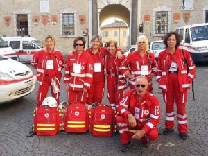 La squadra della Croce rossa 