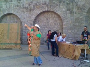 La tombola vivente di Vignanello a Viterbo per l'Admo 