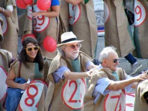 La tombola vivente di Vignanello a Viterbo per l'Admo
