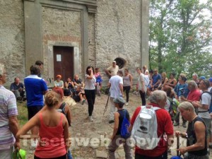 Prima tappa del cammino sulle vie dell'esilio di santa Rosa