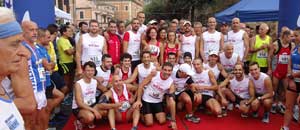 Gli atleti al trofeo dei Falisci