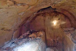 La tomba scoperta a Tarquinia 