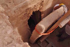 La tomba scoperta a Tarquinia