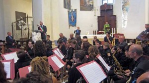 La banda di Vetralla in trasferta all'Aquila