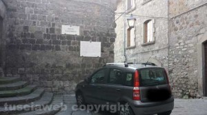 Le macchine nel centro storico