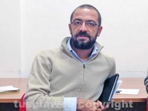 Il segretario del Pd Andrea Egidi