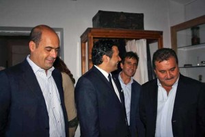 Nicola Zingaretti, Maurizio Palozzi, Enrico Panunzi