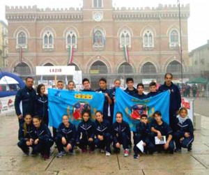 Gli atleti del Lazio a Casalmaggiore
