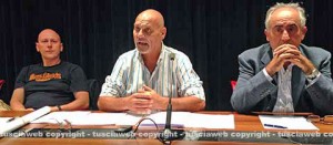 Giulio Terri, Gaetano Picchioni e Alvaro Ricci
