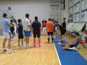 L'allenamento della Horizon Globo