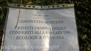 I cartelli affissi a Vetralla