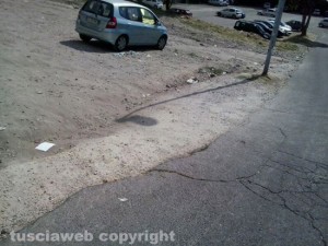 Lo stato del parcheggio delle Fortezze