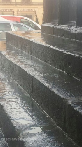 Le perdite d'acqua della fontana grande