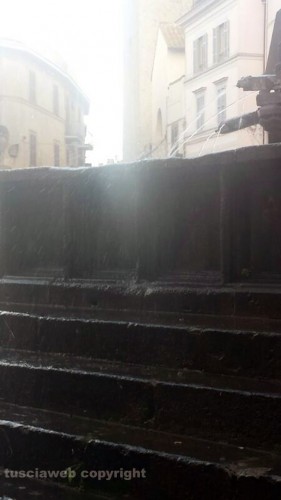 Le perdite d'acqua della fontana grande